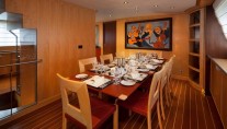 Sailing yacht VICTORIA -  Formal Dining